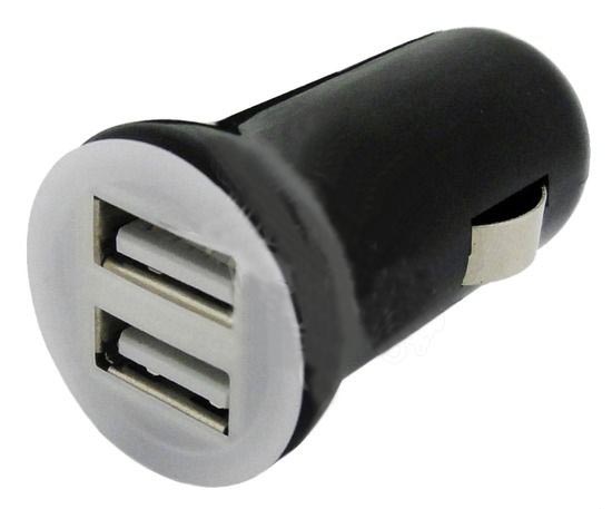 12 Volt USB Adapter Plug - double